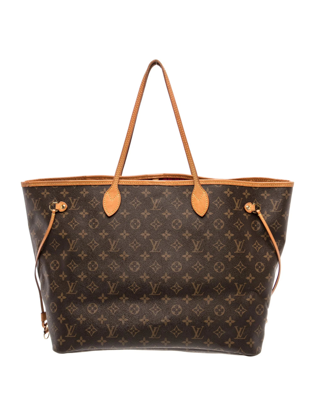 $2310 Louis Vuitton Monogram Neverfull GM Pivoine with Pouch
