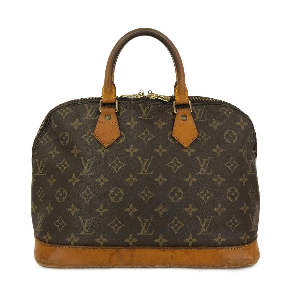 Louis Vuitton Monogram Alma Tote Hand Bag Purse Brown/6CH0850