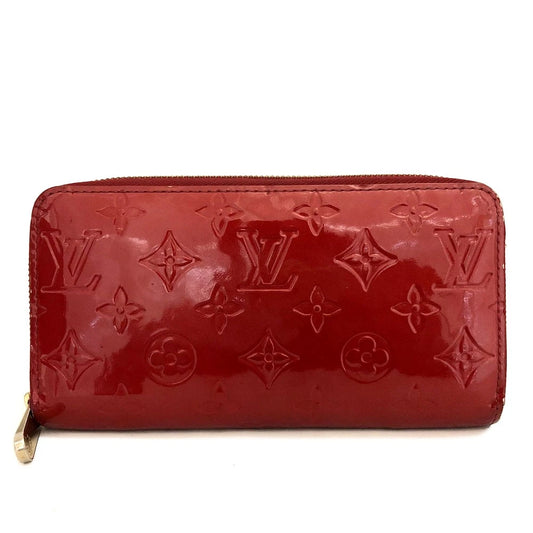 Louis Vuitton Monogram Vernis Zippy Zip Around Long Wallet CA3087