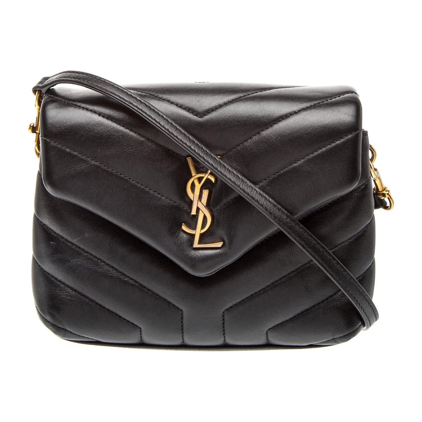 Saint Laurent Crossbody Mini Loulou Monogram Black 2021