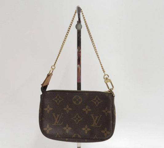 $845 2015 Louis Vuitton Monogram Mini Pochette Accessories SF2115