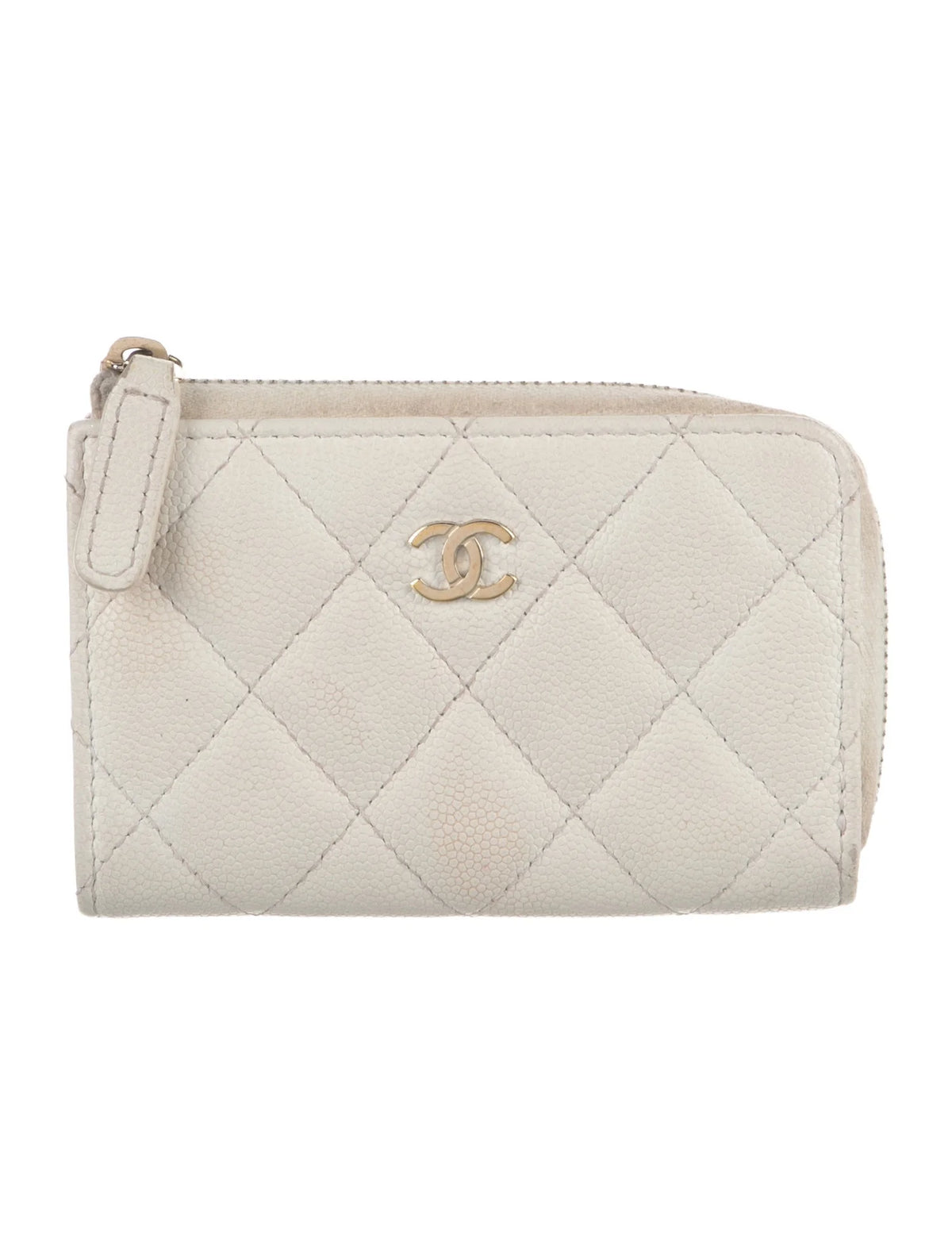 $700 Chanel CC Zip Around Coin Pouch