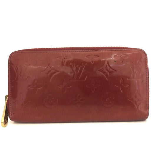 Louis Vuitton Monogram Vernis Zippy Zip Around Long Wallet CA2181