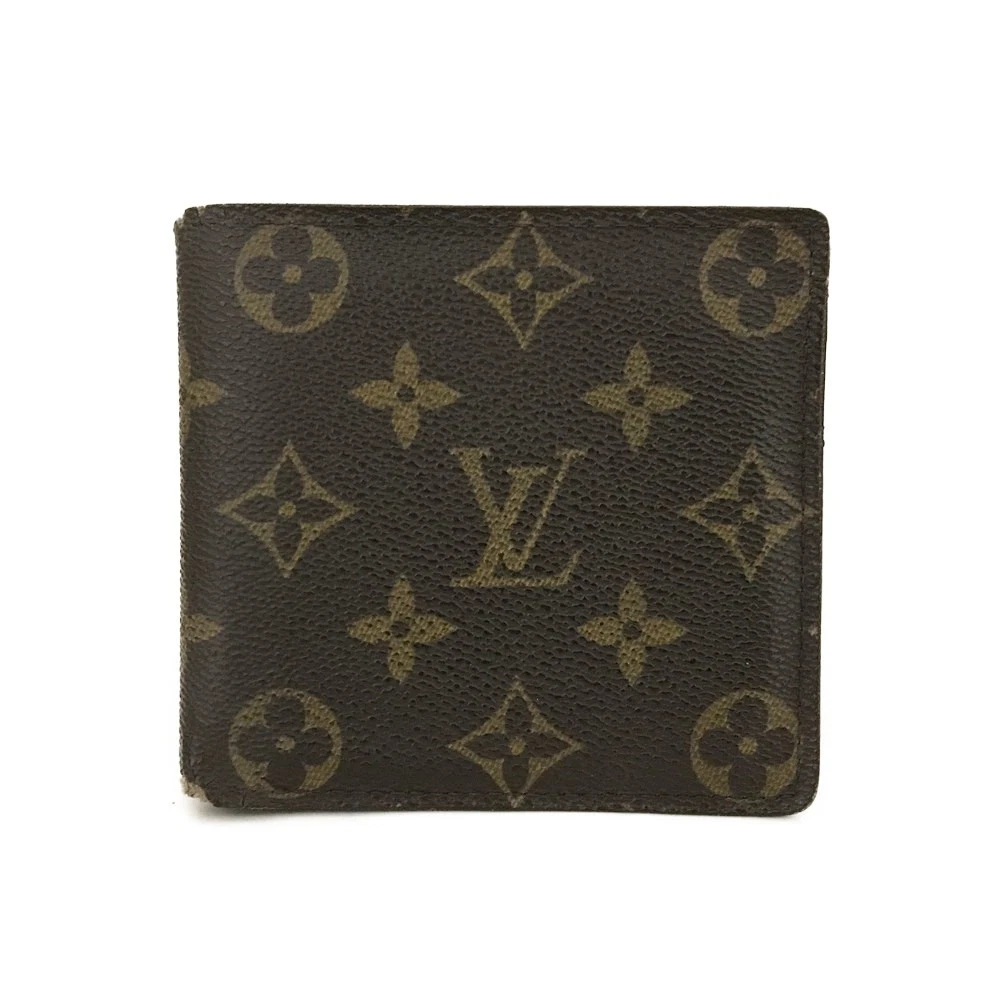 $515 LOUIS VUITTON Monogram Portefeuille Marco Bifold Wallet CA0020