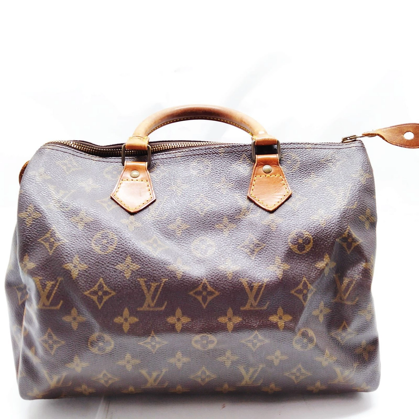 $1550 1990 Louis Vuitton Monogram Speedy 30 VI1900