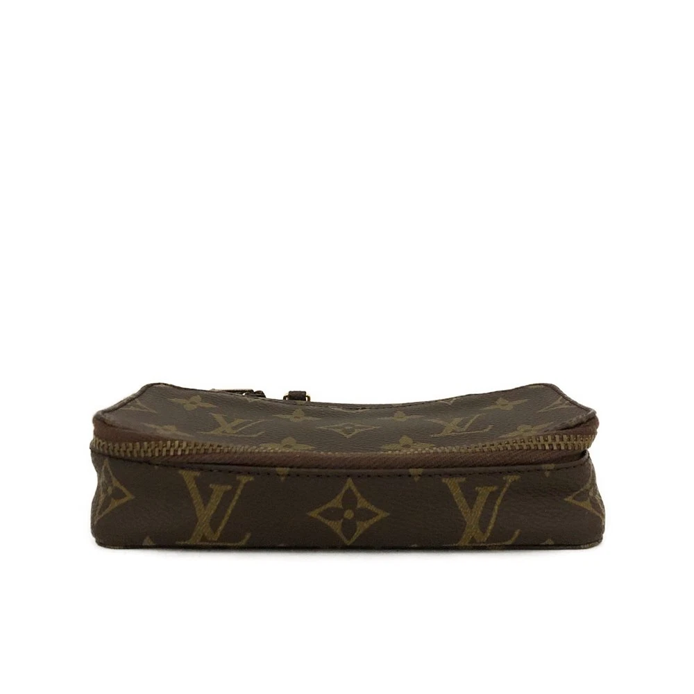 EGA Louis Vuitton Monogram Jewelry Case Pouch Brown/6CH0302