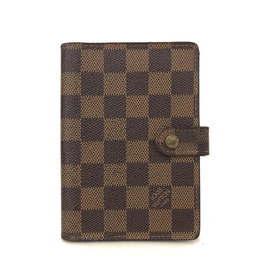 Louis Vuitton Damier Agenda PM Notebook Cover Brown CA1919