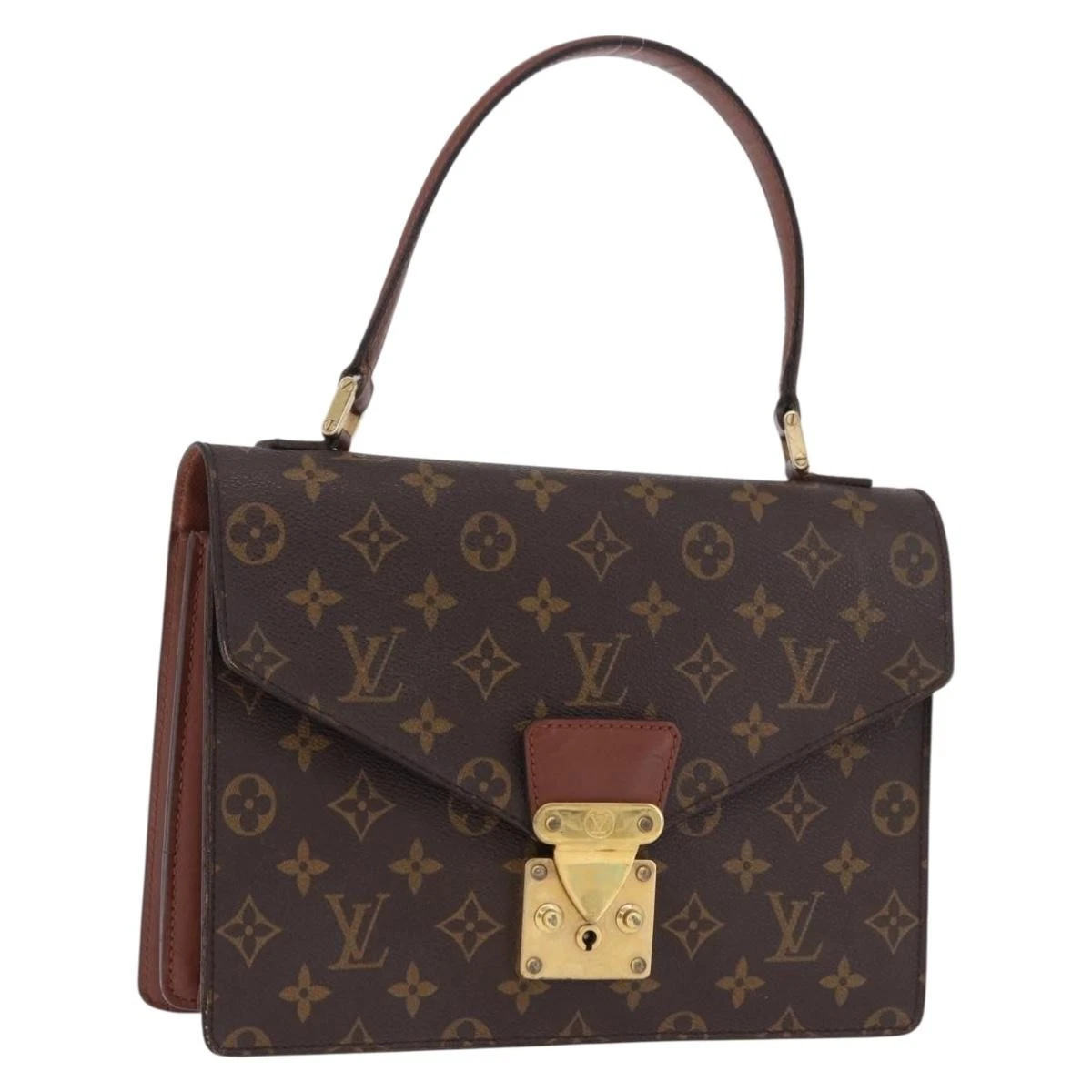 LOUIS VUITTON Monogram Concorde Hand Bag M51190 LV Auth ep15440