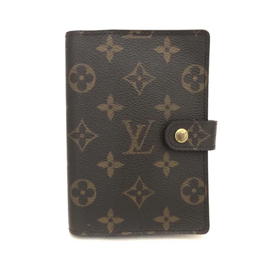$505 1998 Louis Vuitton Monogram Agenda Cover Small  CA0938