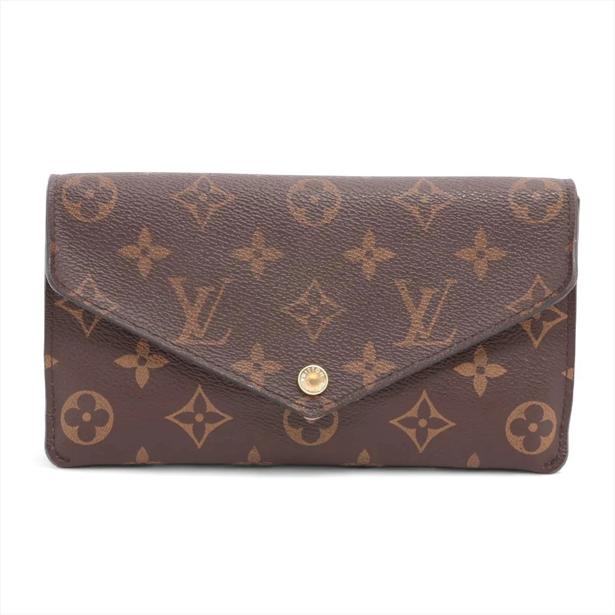Louis Vuitton Monogram Portofeuil Jeanne M62203 Rose Ballerine Long Wallet