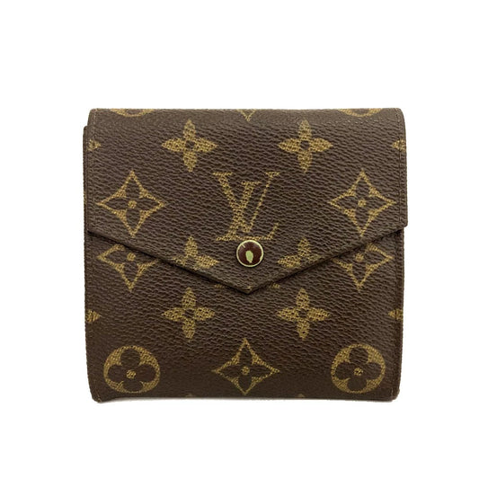 Louis Vuitton Monogram Portefeiulle Elise Trifold Wallet 8909AN
