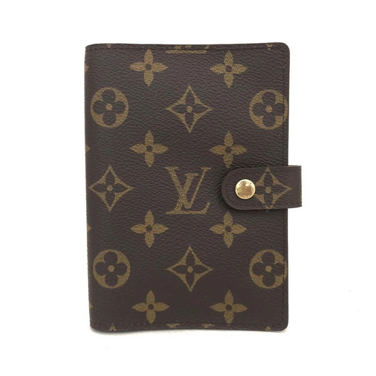$505 1999 Louis Vuitton Monogram Agenda Cover Small  CA1919
