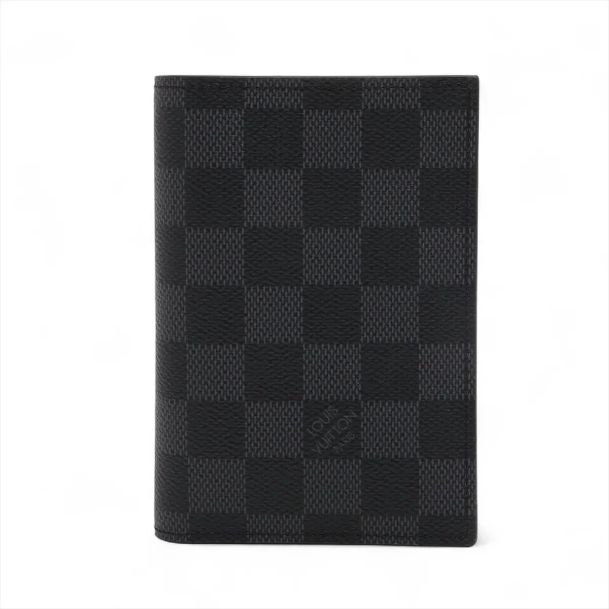 Louis Vuitton Damier Graphite Couverture Pass Paul N60031 Black Passport case