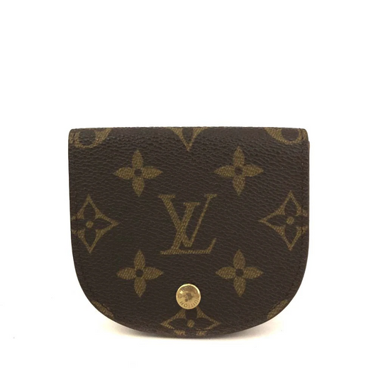 $550 2019 Louis Vuitton Monogram Porte Monnaie Gousset Coin Purse Wallet (CT0919)