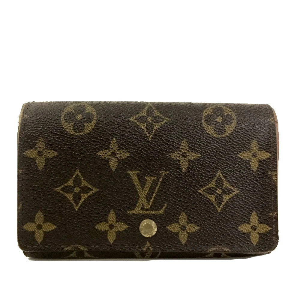 Louis Vuitton Monogram Porte Monnaie Billets Tresor Bifold Wallet  CA1928