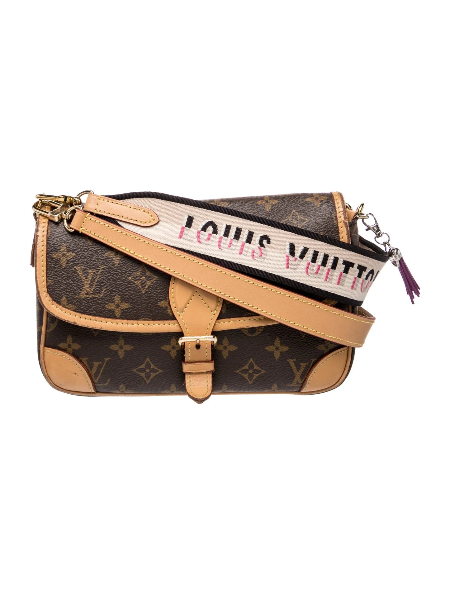 $2940 Louis Vuitton Monogram Diane Black
