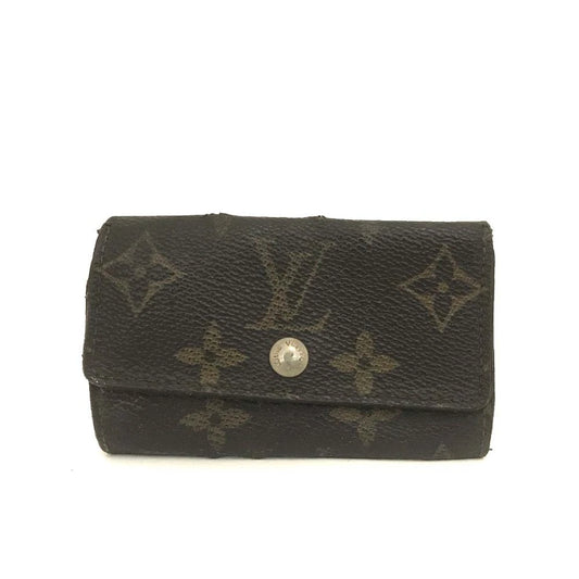 Louis Vuitton Monogram Multicles 6 Ring Key Case Brown