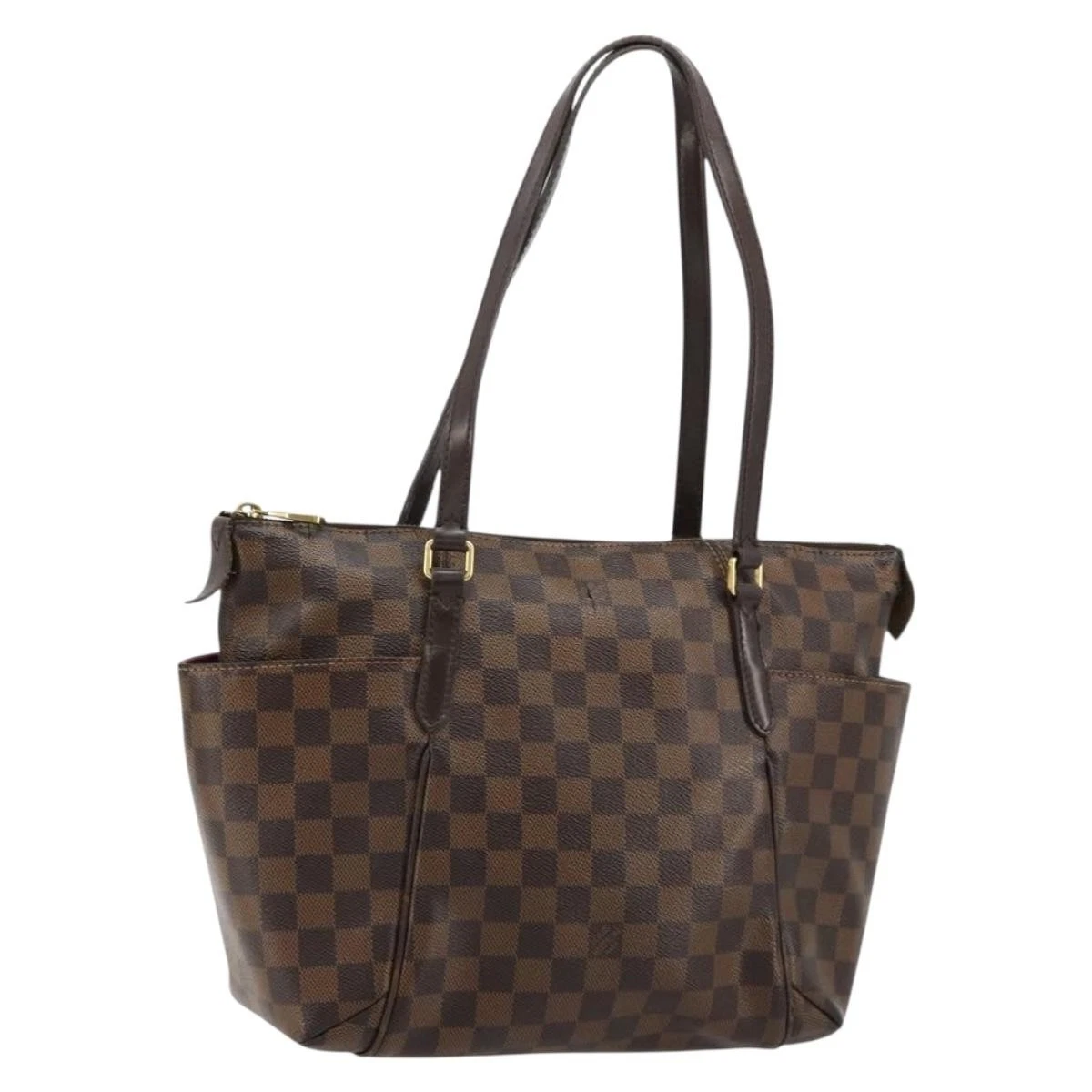 $1,350 2014 Louis Vuitton Damier Ebene Totally PM Tote Bag TJ2104