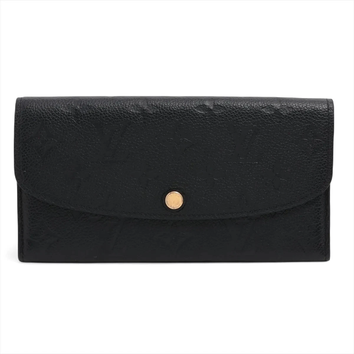 Louis Vuitton Empreinte Portofeuille Emilie M62369 Noir Long Wallet There is a s