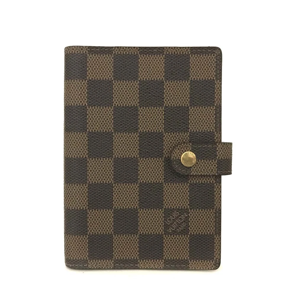 Louis Vuitton Damier Agenda PM Notebook Cover Brown