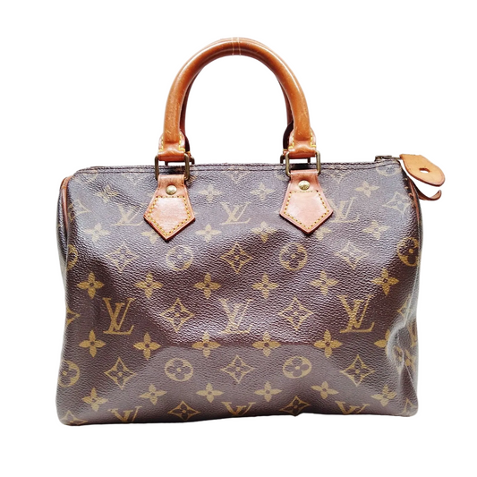 $1490 1987 Louis Vuitton Monogram Speedy 25 MI872