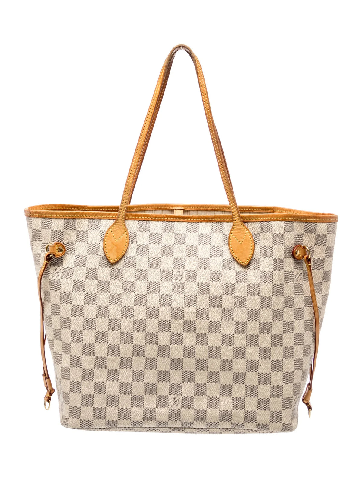 $2240 Louis Vuitton Damier Azur Neverfull MM
