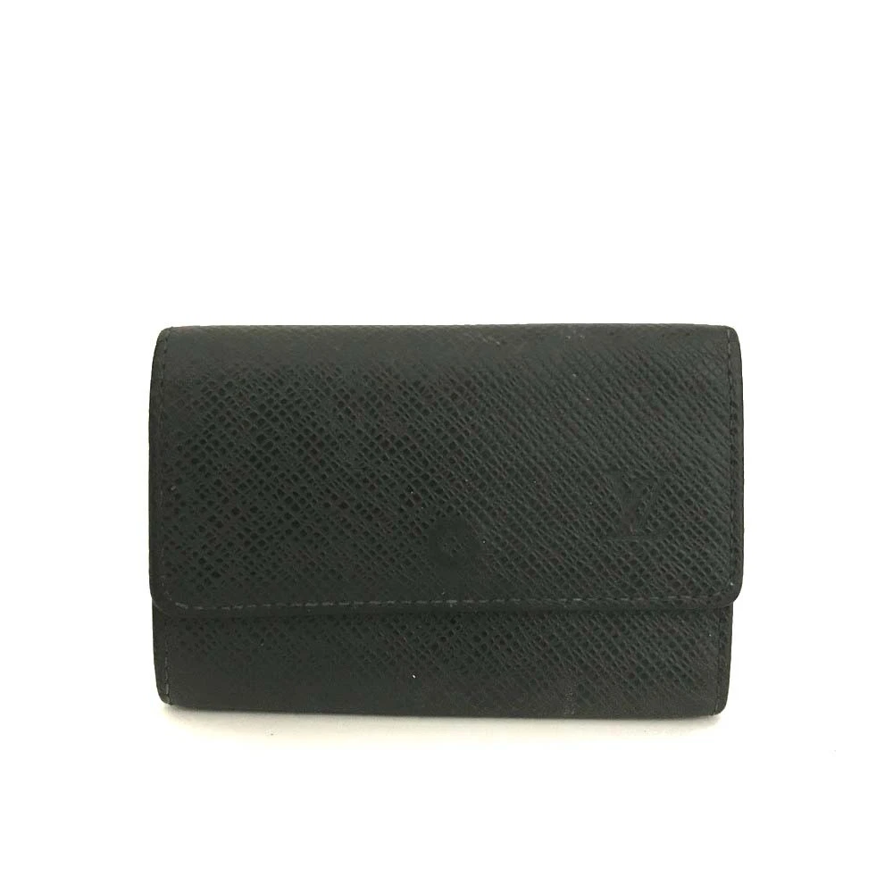 Louis Vuitton Taiga Leather Multicles 6 Ring Key Case Epicea CA0051