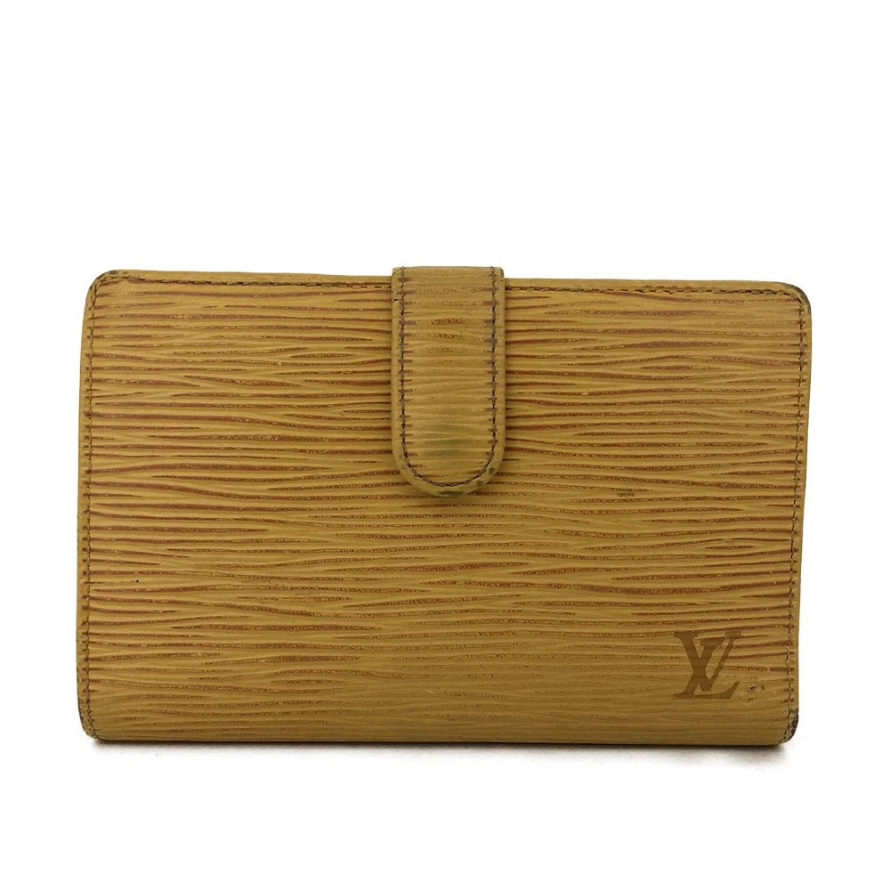 Louis Vuitton Epi Porte Monnaie Billets Viennois Leather Wallet MI1906