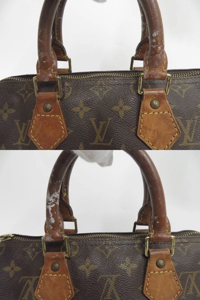 Louis Vuitton Speedy 25 Handbag Monogram Brown SP1928
