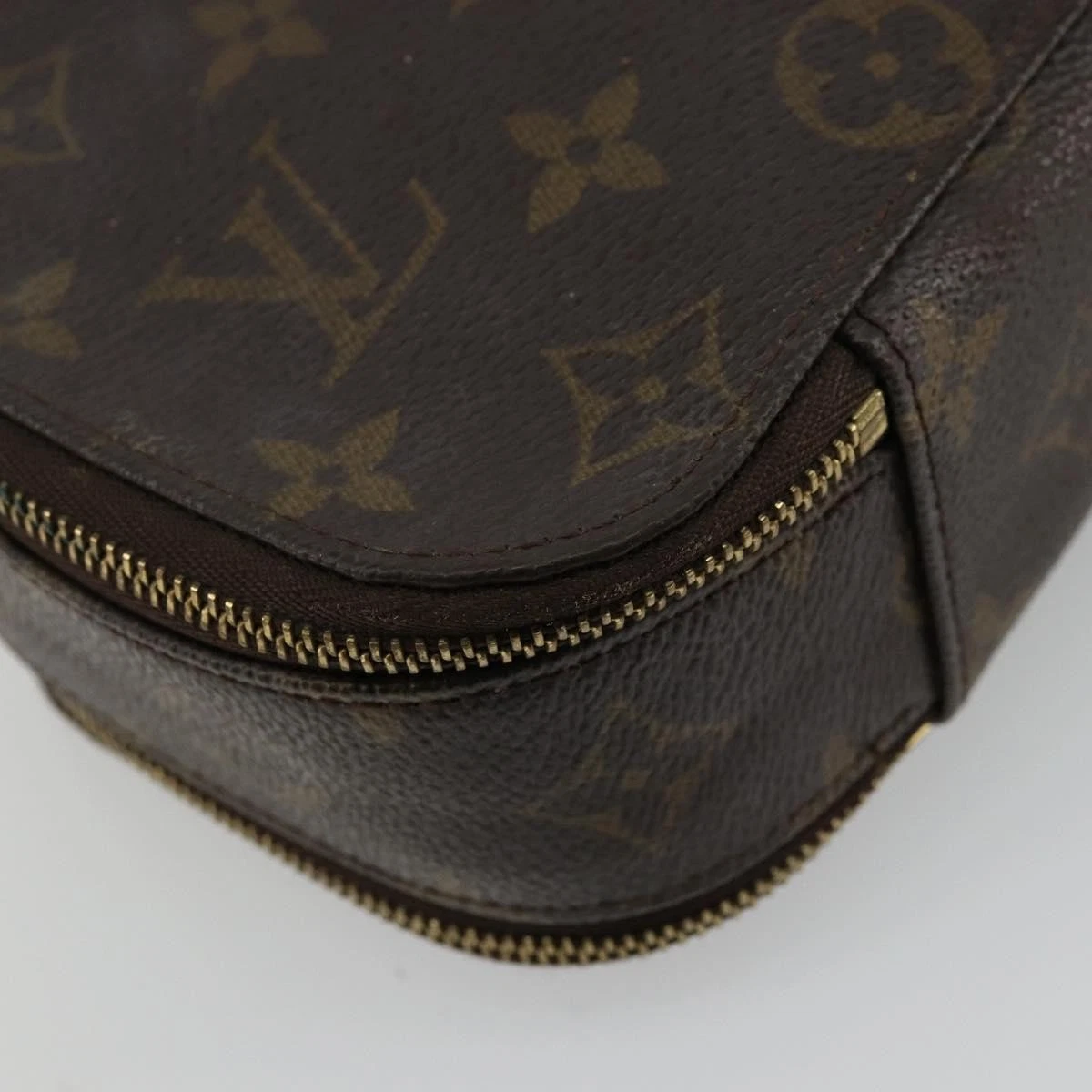 $750 LOUIS VUITTON Monogram Trousse Blush PM VI0052