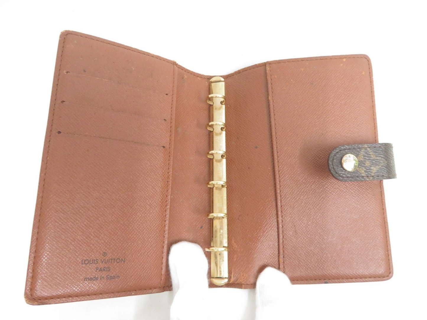 LOUIS VUITTON Monogram  Agenda PM Day Planner Notebook Cover CA0947