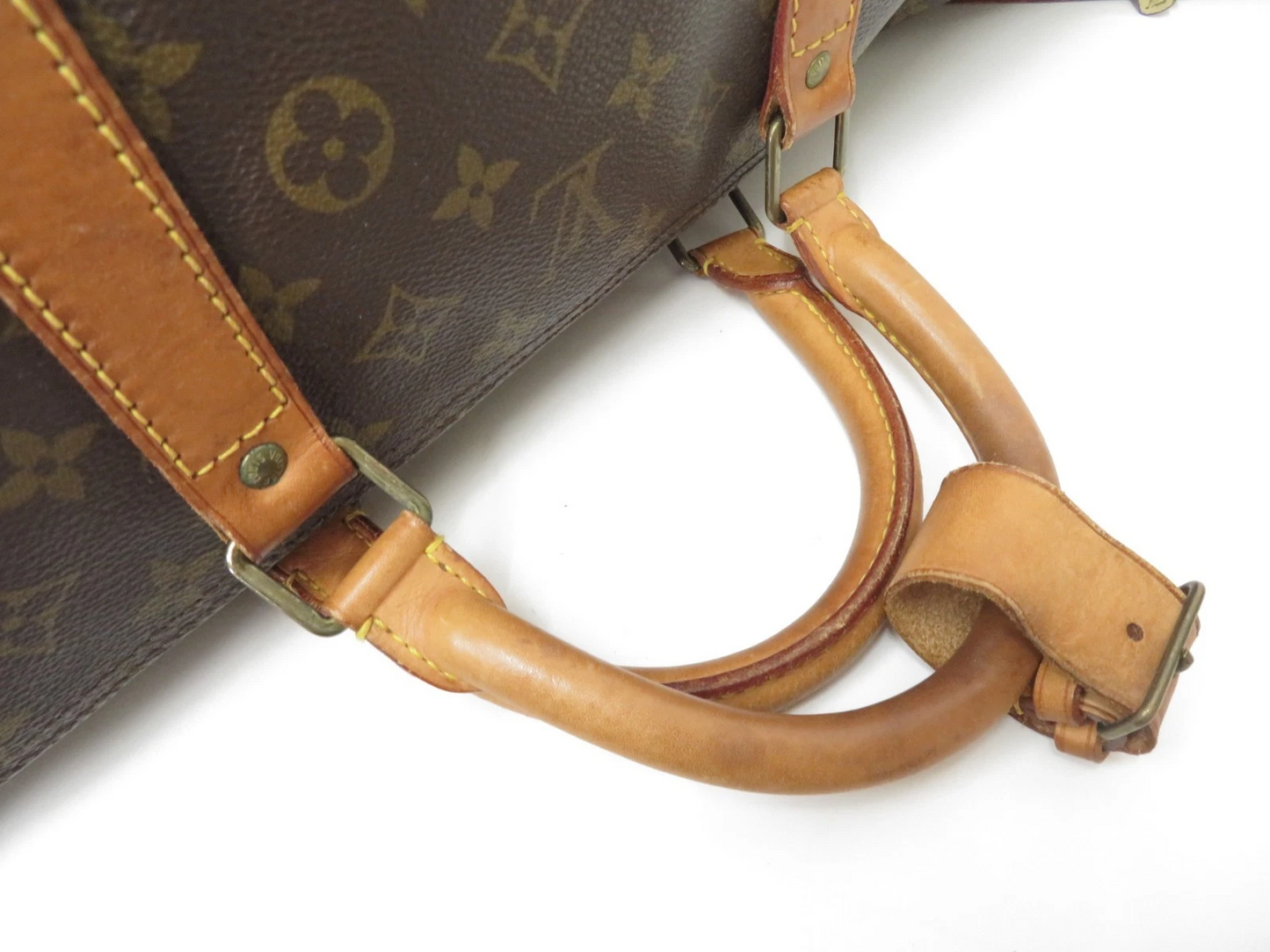 $2690 1990 Louis Vuitton Monogram Keepall Bandouliere 60 VI0950