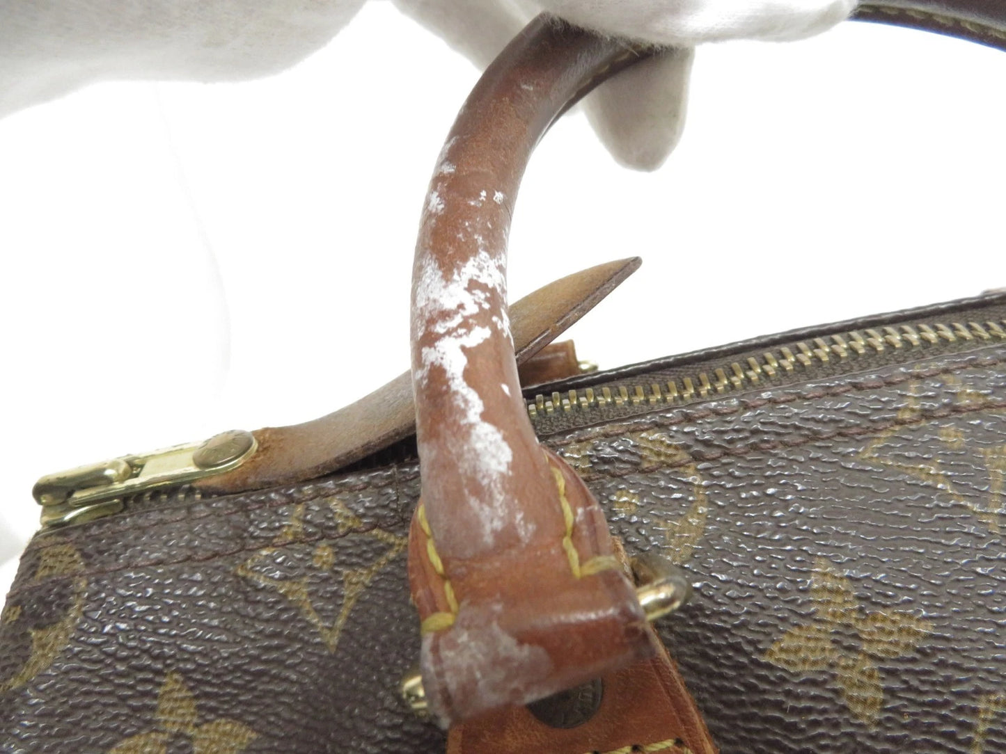 Louis Vuitton Speedy 25 Handbag Monogram Brown SP1928