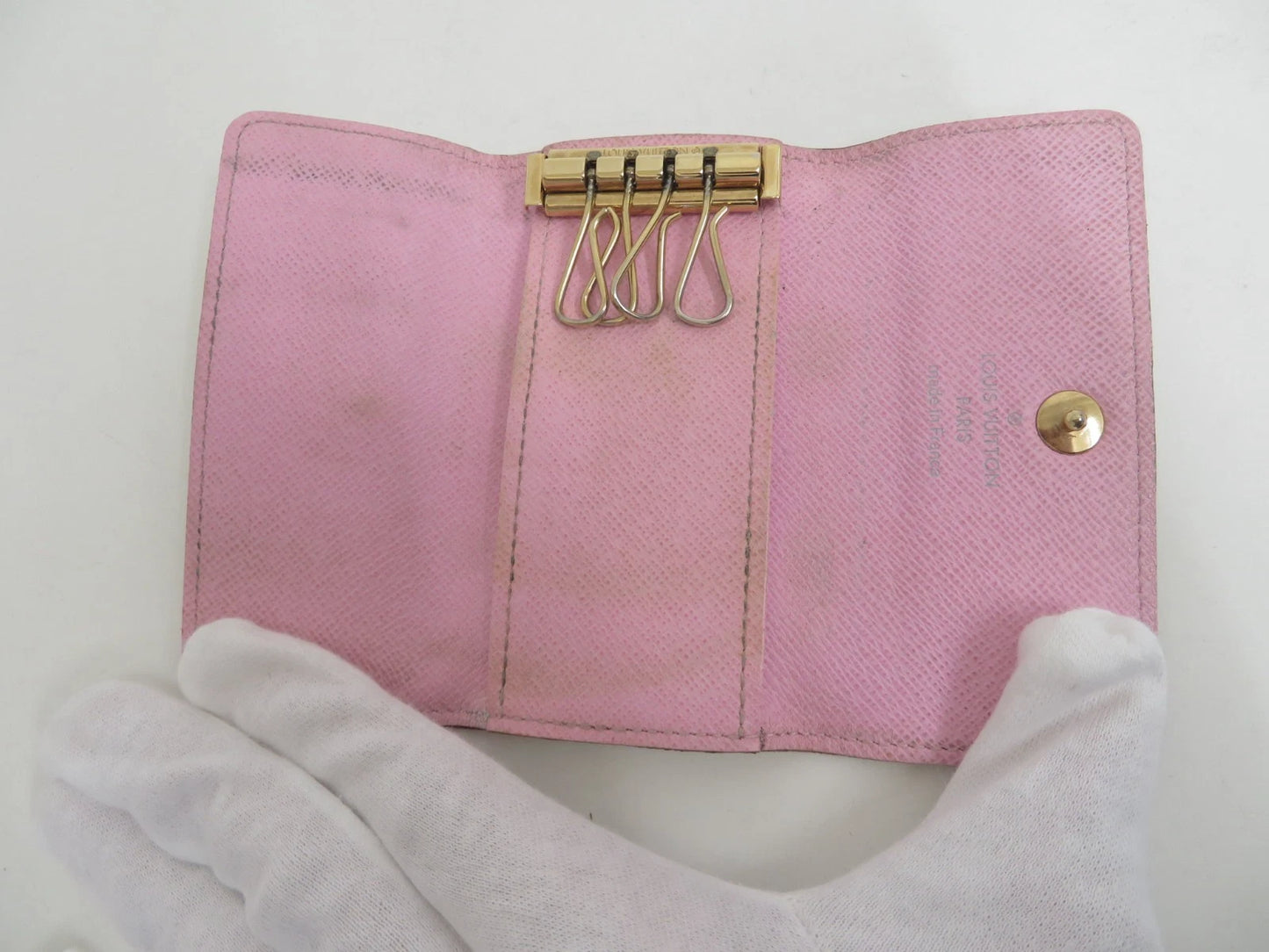 LOUIS VUITTON Monogram Multicolor Multicles 4 Ring Key Case