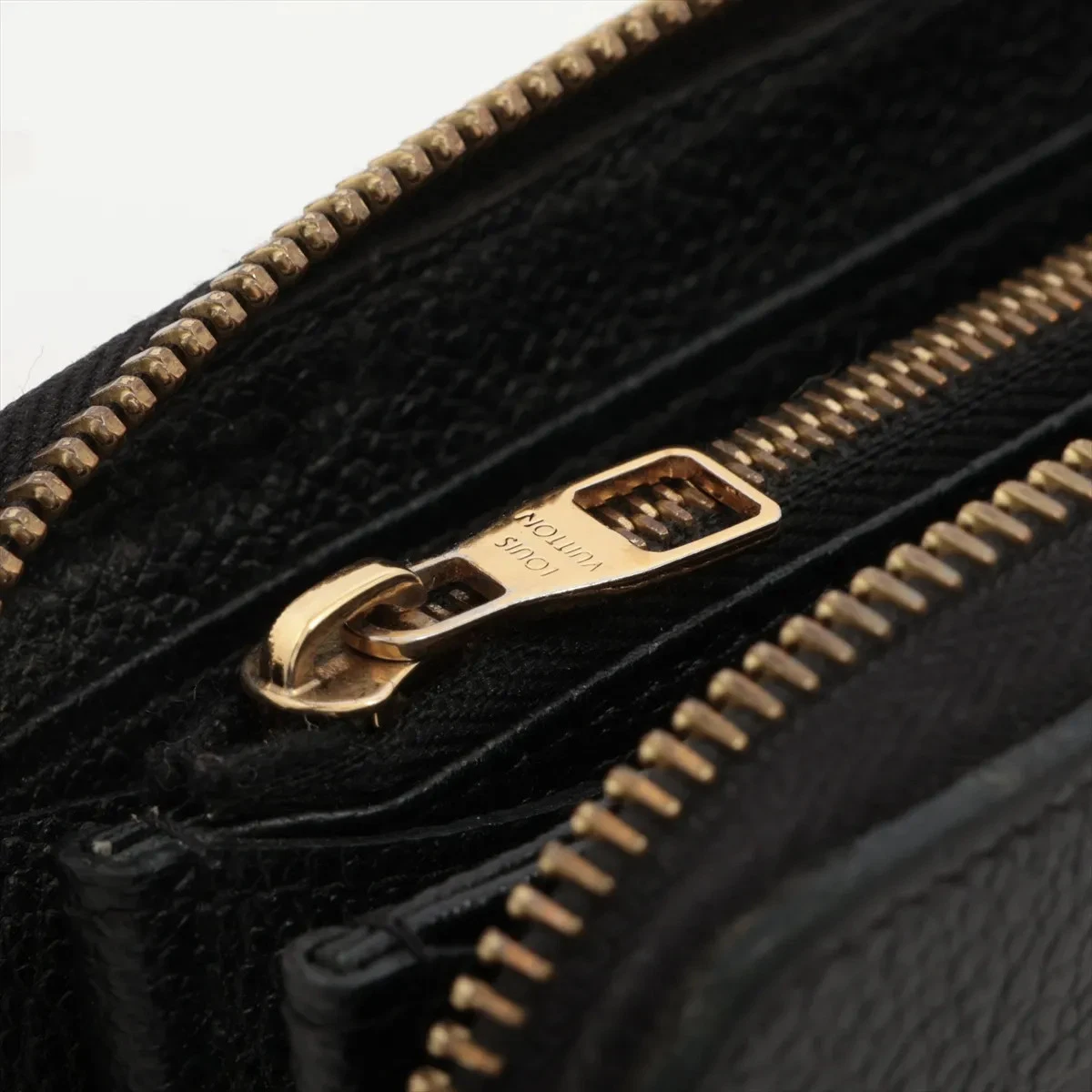 Louis Vuitton Empreinte Zippy Wallet M61864 Noir Zip Round Wallet