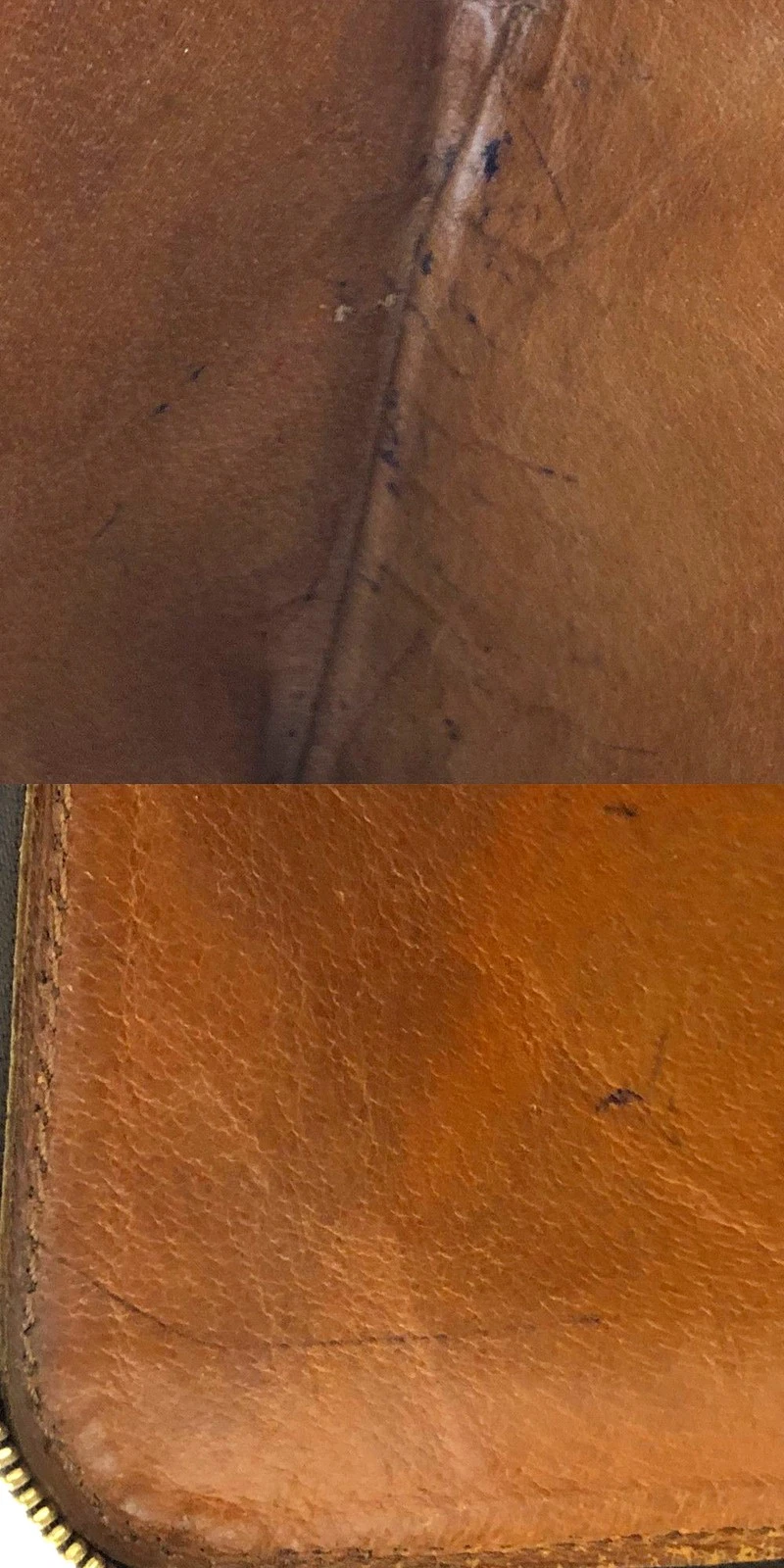 Louis Vuitton Monogram Poche Document Business Bag Brown