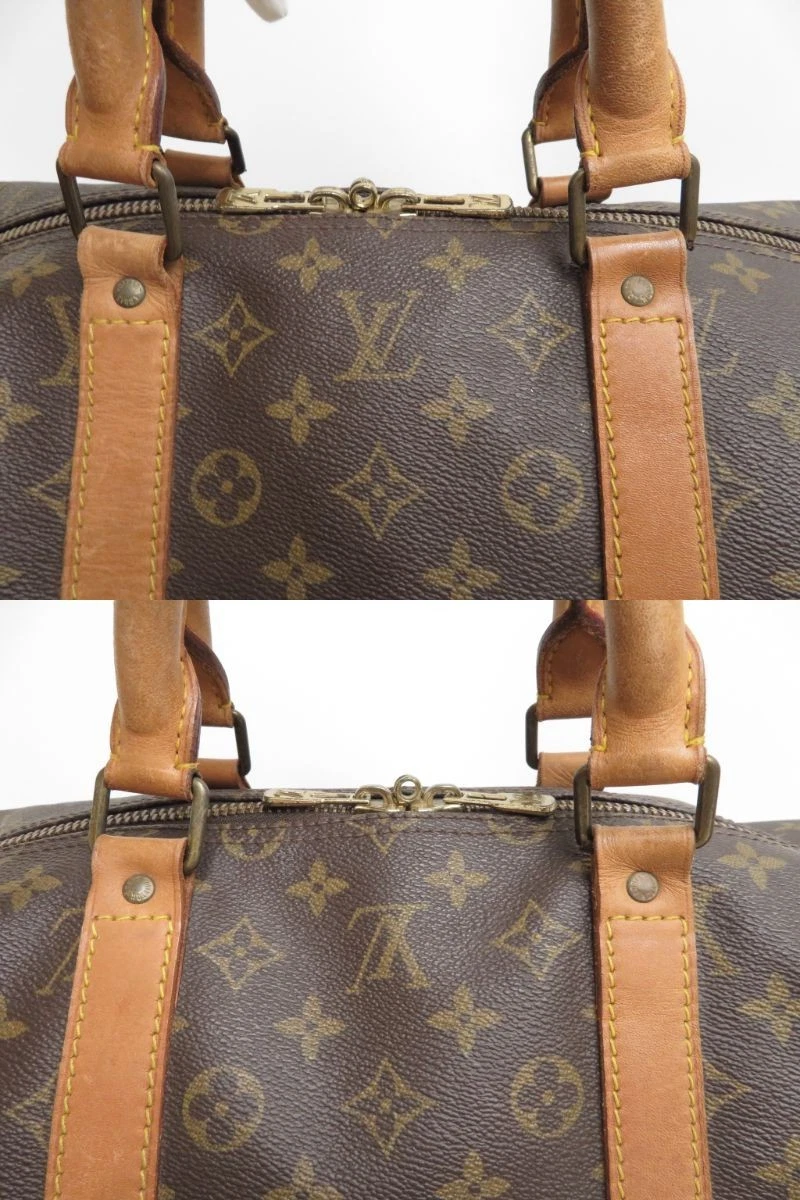 $2170 1985 Louis Vuitton Monogram Duffle Boston Bag Keepall 55 853