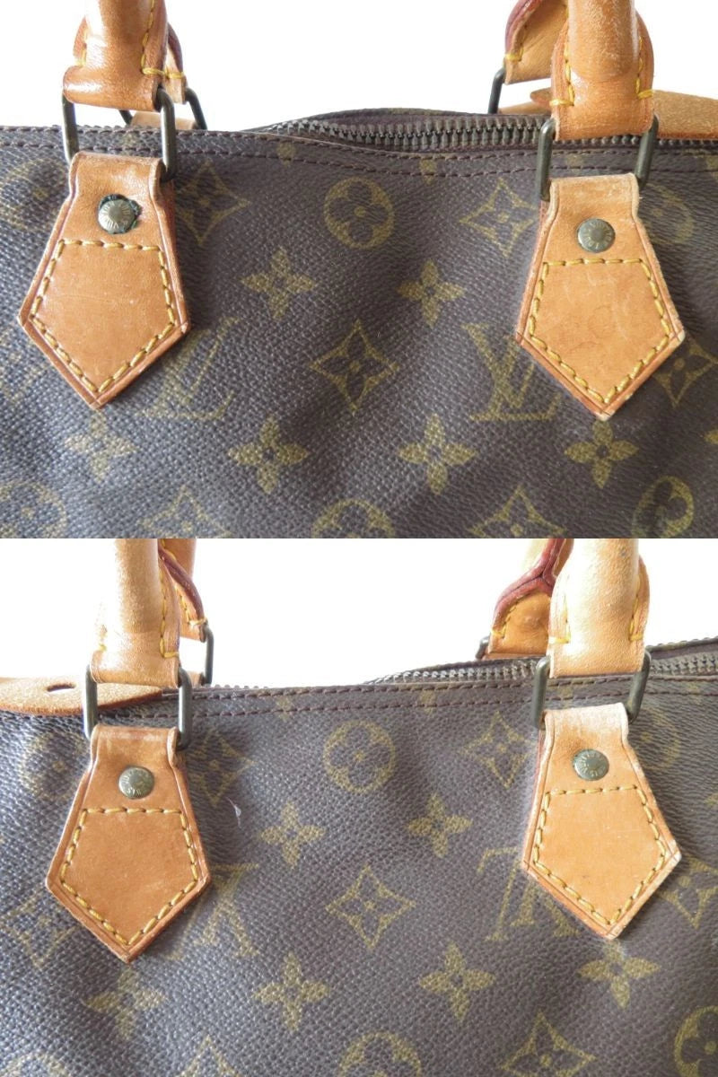 Louis Vuitton Monogram Speedy 30 Hand Bag 853
