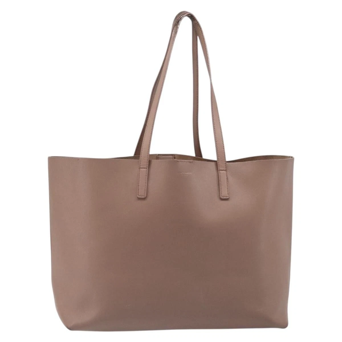 $1600 2016 SAINT LAURENT Calfskin Large Shopping Tote Pink