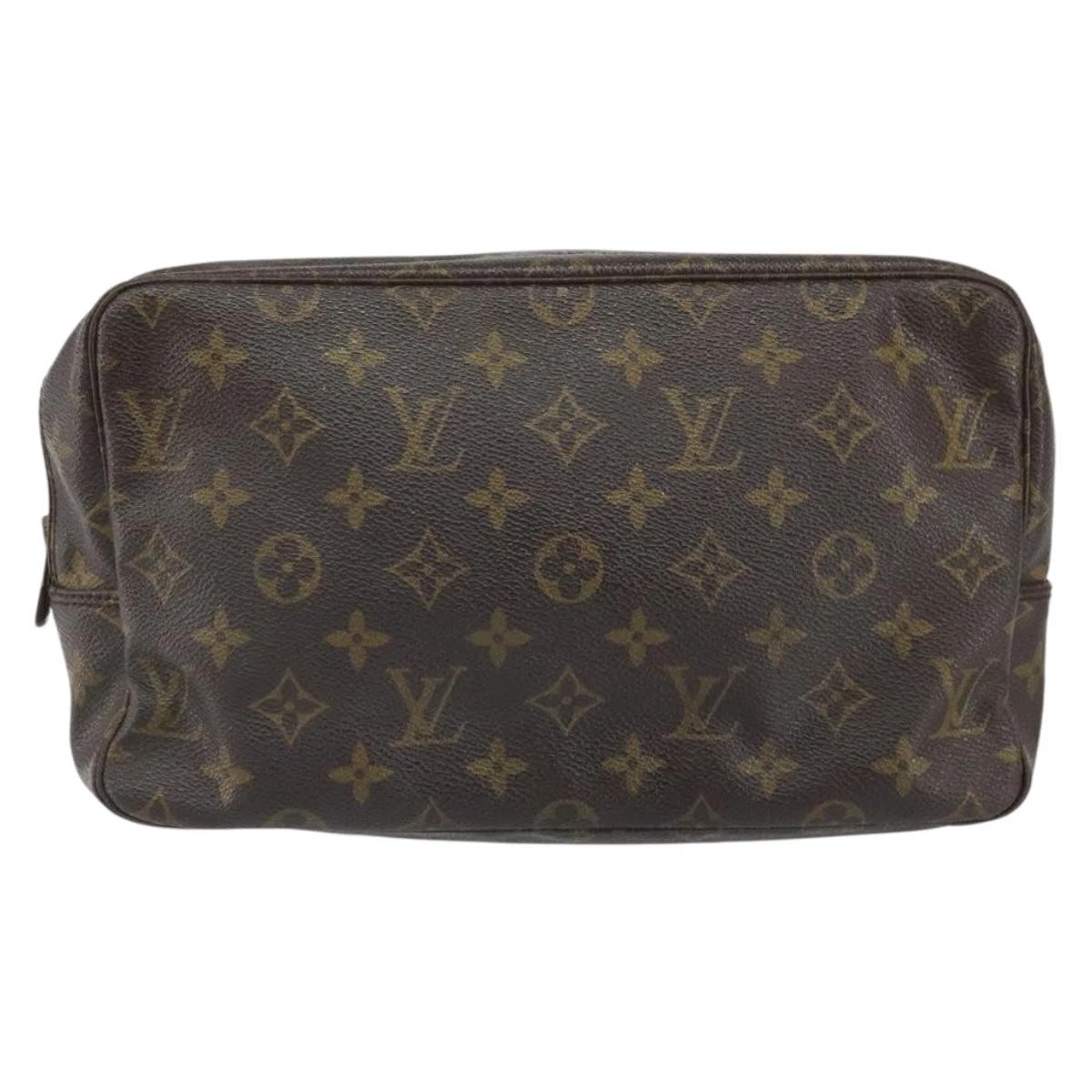 LOUIS VUITTON Monogram Trousse Toilette 28 Clutch Bag M47522 LV Auth 168549