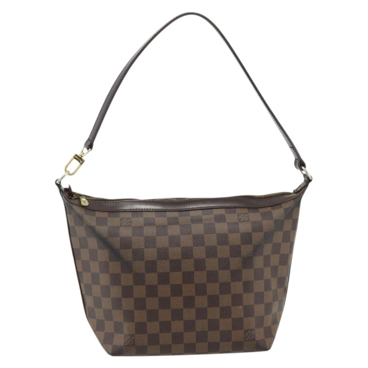 $1050 2005 LOUIS VUITTON Damier Ebene Illovo MM Shoulder Bag AR0065