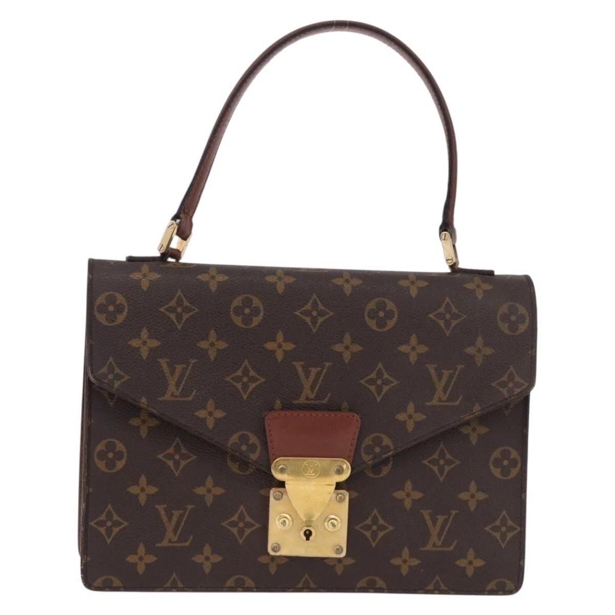 LOUIS VUITTON Monogram Concorde Hand Bag M51190 LV Auth ep15440