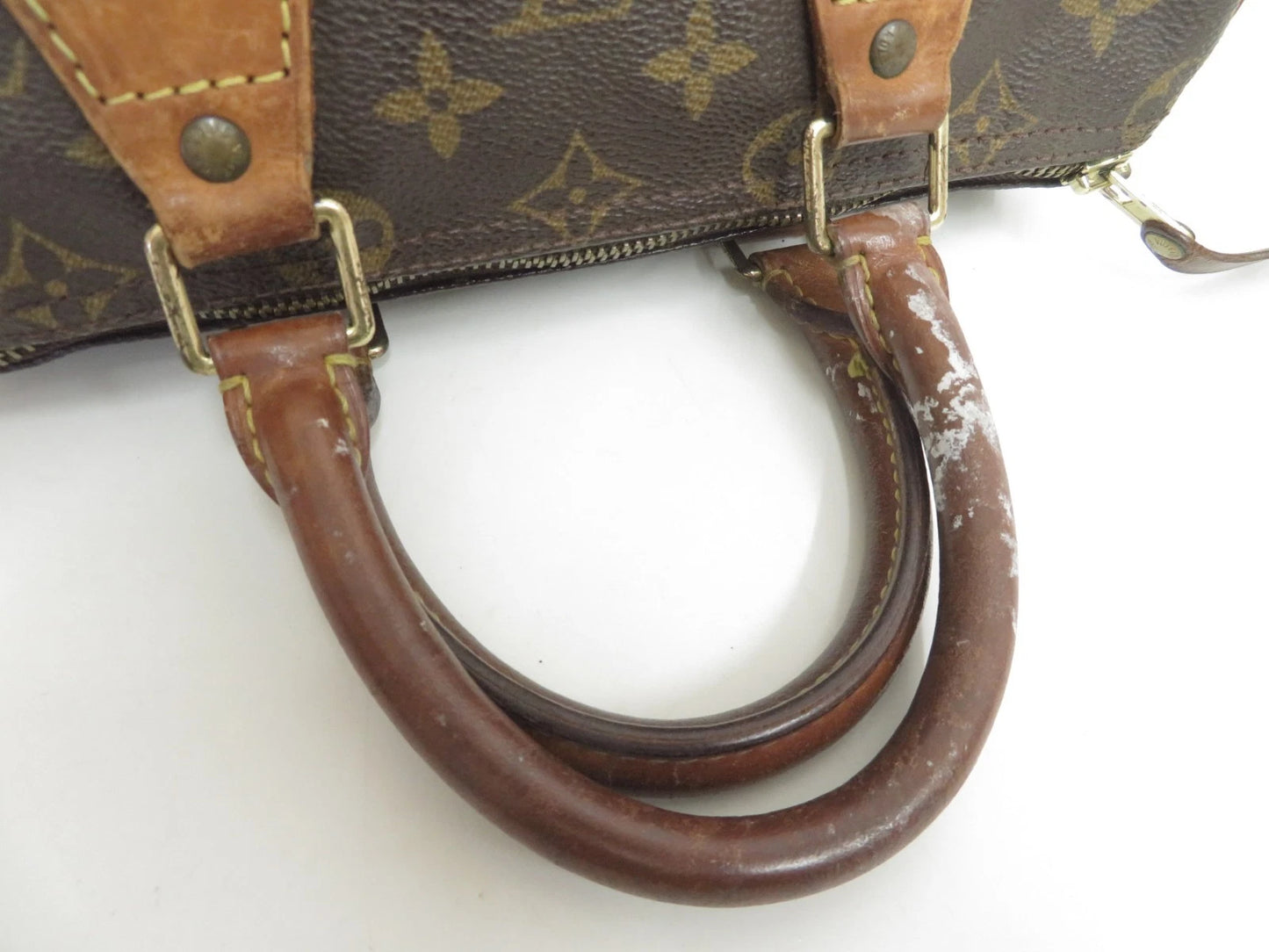 Louis Vuitton Speedy 25 Handbag Monogram Brown SP1928