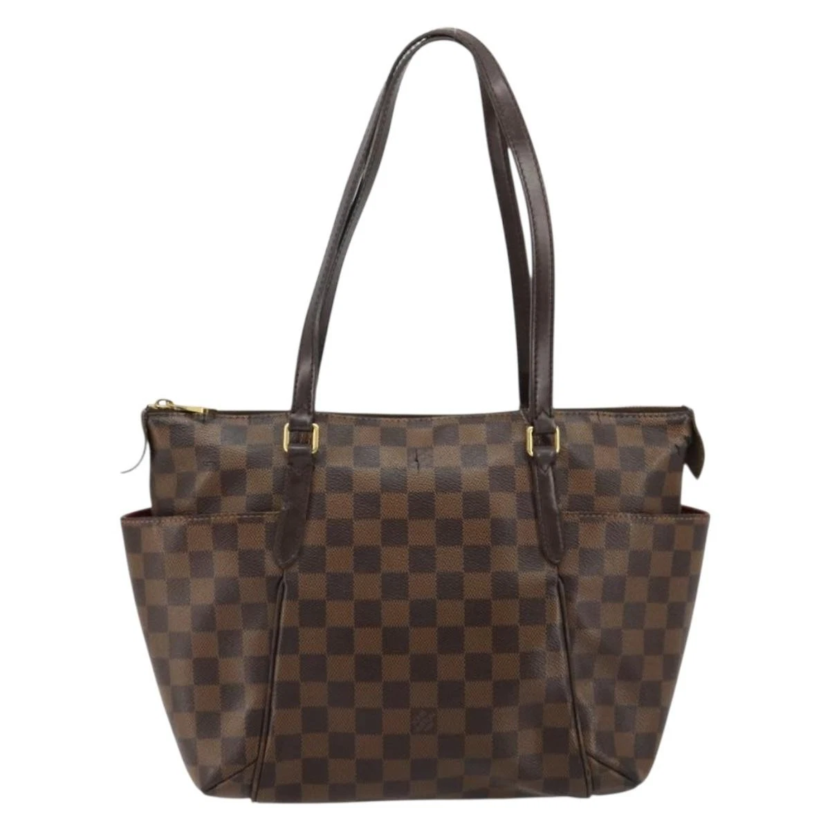 $1,350 2014 Louis Vuitton Damier Ebene Totally PM Tote Bag TJ2104