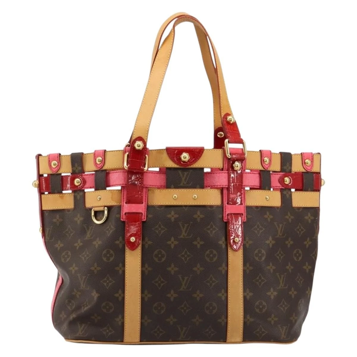 $2150 2007 LOUIS VUITTON Monogram Salina MM Rubis RC3097
