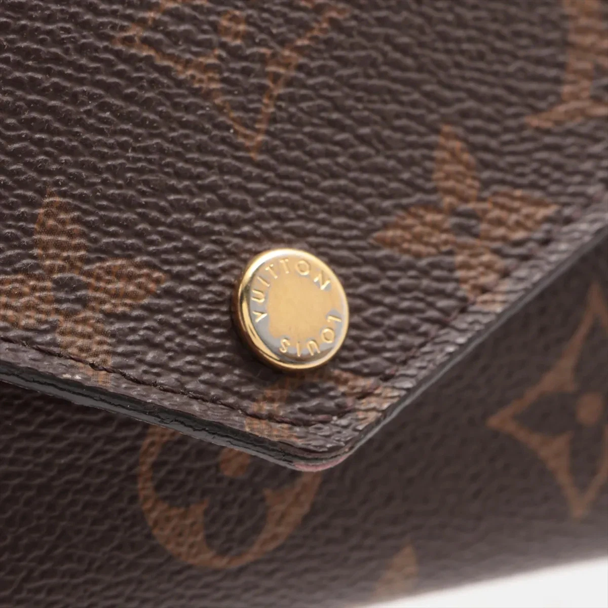 Louis Vuitton Monogram Portofeuil Jeanne M62203 Rose Ballerine Long Wallet