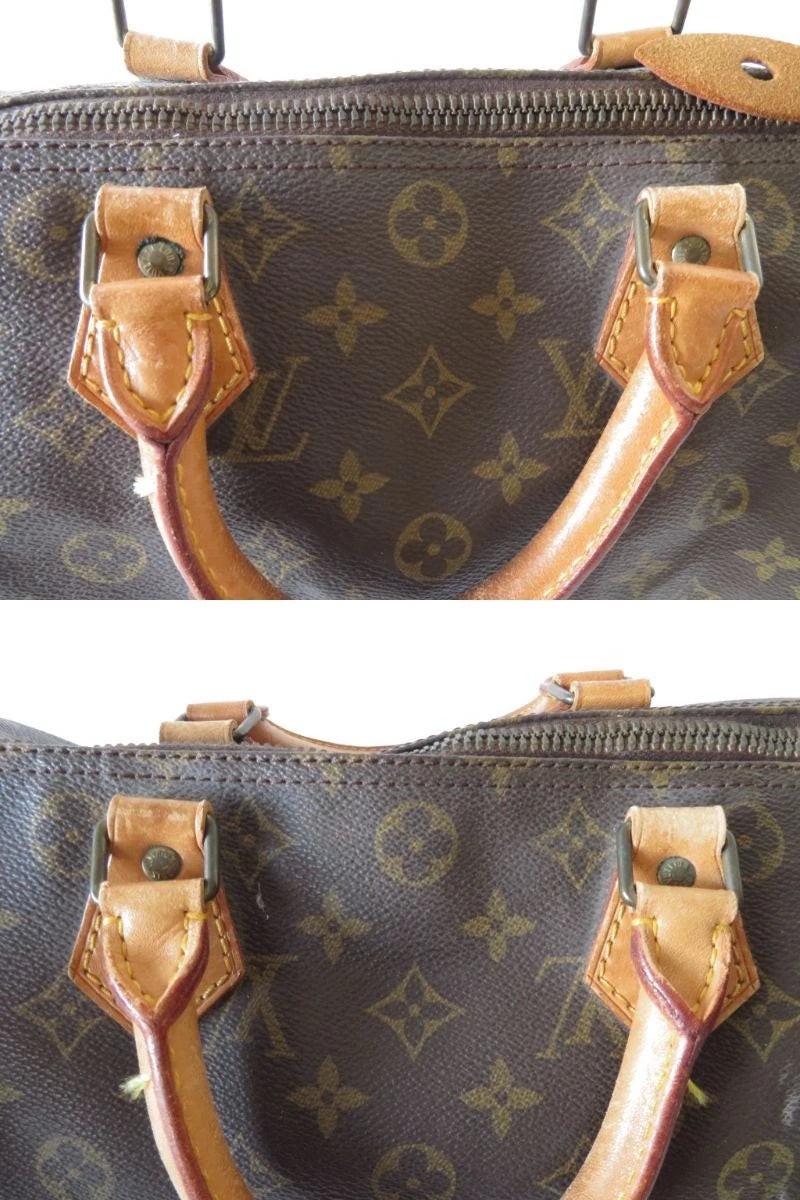 Louis Vuitton Monogram Speedy 30 Hand Bag 853