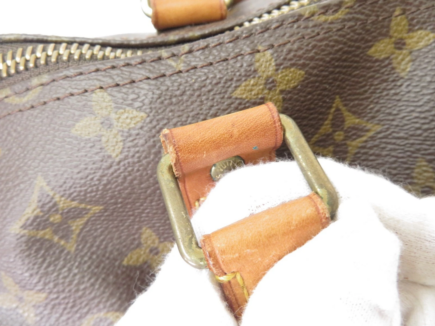 $2690 1990 Louis Vuitton Monogram Keepall Bandouliere 60 VI0950