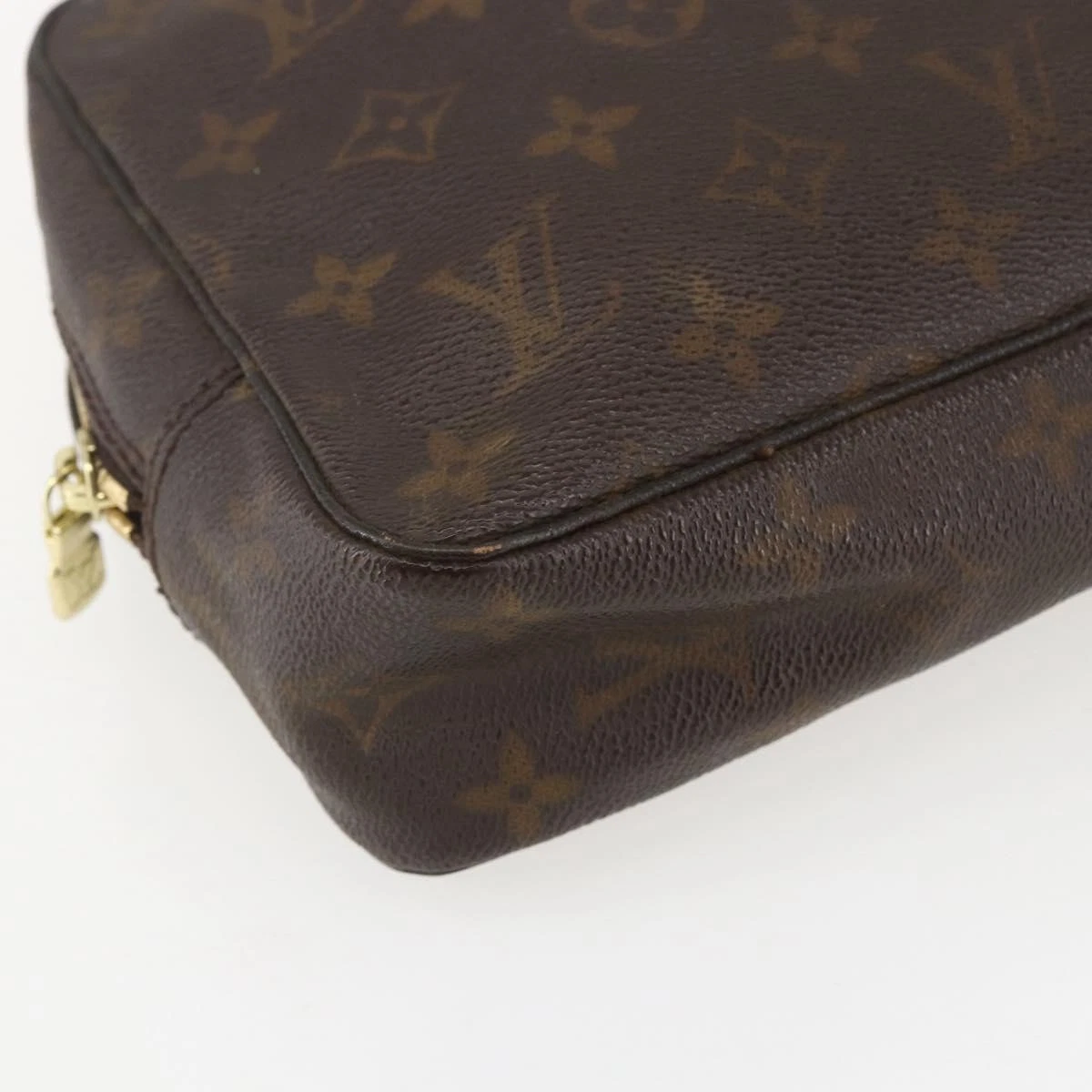 $600 1988 LOUIS VUITTON Monogram Trousse Toilette 23 883TH