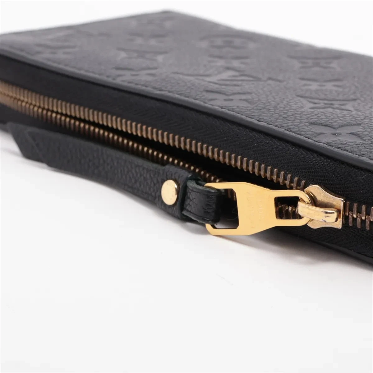 Louis Vuitton Empreinte Zippy Wallet M61864 Noir Zip Round Wallet